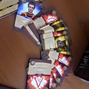 Il mazzo di carte di Hogwart relativo al primo anno (primo livello).